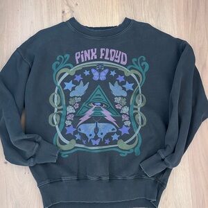 American Eagle Outfitters Pink Floyd Black Sweatshirt